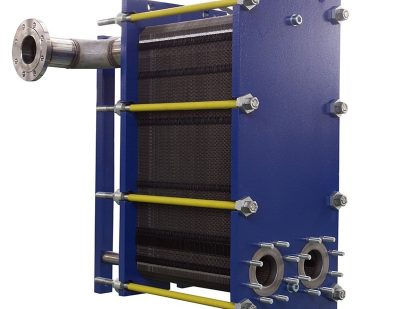 Wide-runner plate heat exchanger
