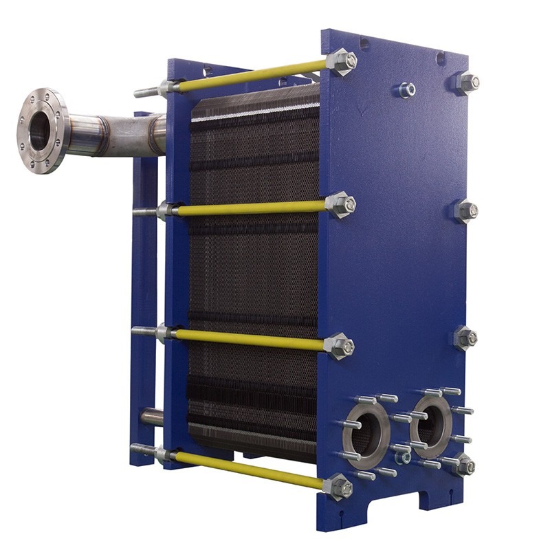 Wide-runner plate heat exchanger