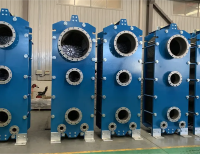 APV semi-welded plate heat exchanger